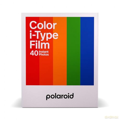 Polaroid - Color i-Type FIlm 5-Pack - 40 Color Photos