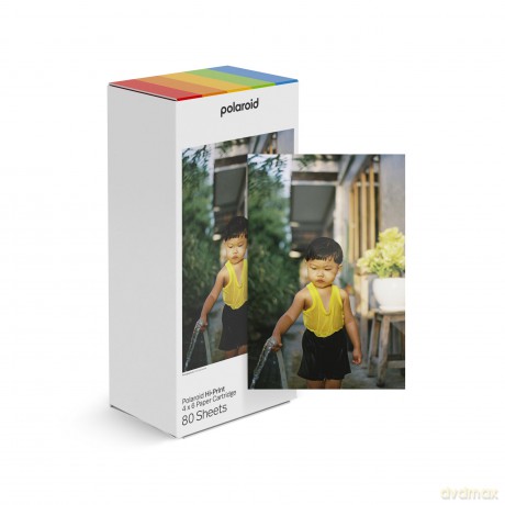 Polaroid - Hi-Print 4x6 E-Box Photo Printer - White