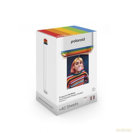 Polaroid - Hi-Print Gen 2 E-Box Printer - White