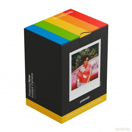 Polaroid - Now Gen 3 Black - Bundle with Color Film (8 photos)