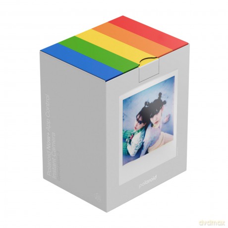 Polaroid - Now+ Gen 3 White - Bundle with Color Film (8 photos)