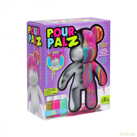 Pour Palz - DIY Paint Bear collectible - Golden Dream [FIGURKA]