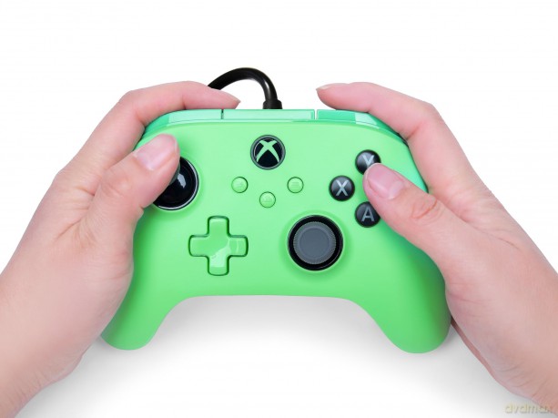PowerA - Advantage Plus Wired Controller - Green Meadow/Xbox Series X