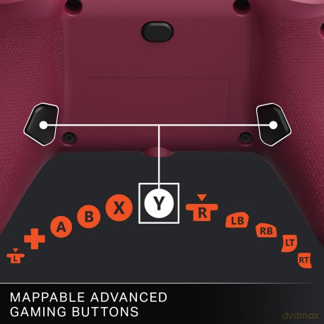 PowerA - Advantage Plus Wired Controller - Ruby/ Xbox Series X