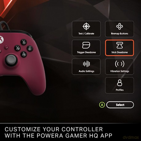 PowerA - Advantage Plus Wired Controller - Ruby/ Xbox Series X