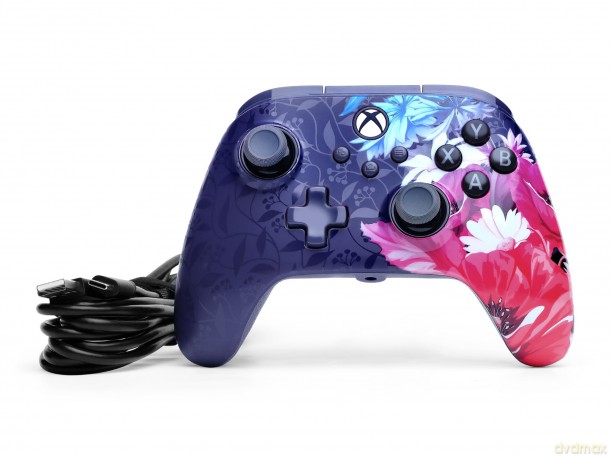 PowerA - Advantage Plus Wired Controller - Xbox Series X - S - Night Blossom