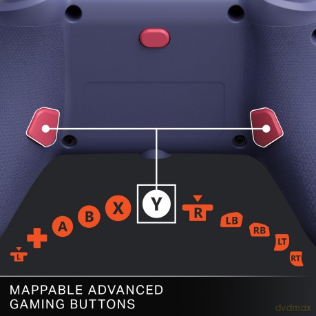 PowerA - Advantage Plus Wired Controller - Xbox Series X - S - Night Blossom