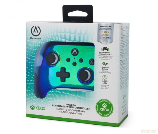 PowerA - Advantage Wired Controller - Raptor Chrome/ Xbox Series X