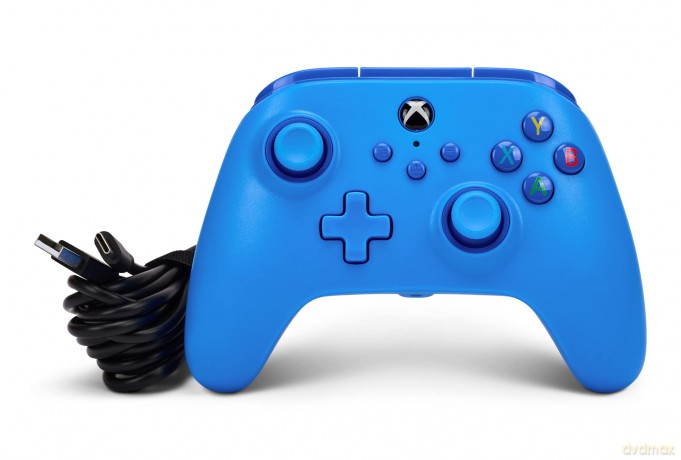 PowerA - Wired Controller - Blue/ Xbox Series X