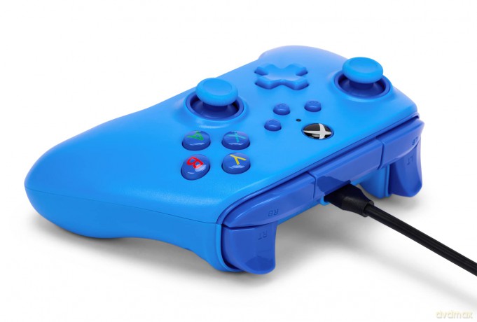 PowerA - Wired Controller - Blue/ Xbox Series X
