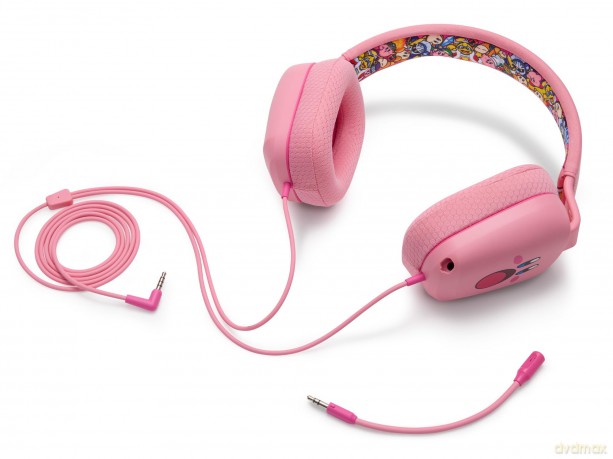 PowerA - Wired Stereo Headset for Nintendo Switch - Kirby Mouthful - Pink