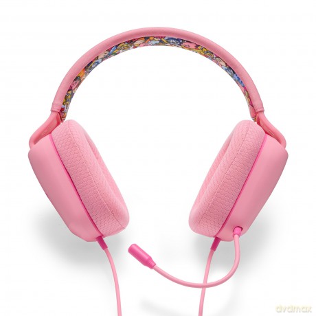 PowerA - Wired Stereo Headset for Nintendo Switch - Kirby Mouthful - Pink