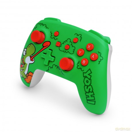PowerA - Wireless Controller for Nintendo Switch - Hungry Yoshi - Green