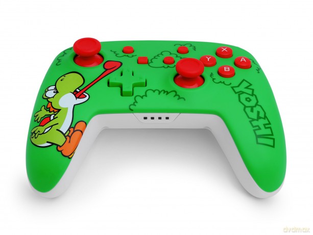 PowerA - Wireless Controller for Nintendo Switch - Hungry Yoshi - Green