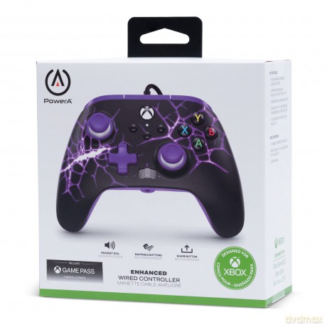 PowerA Enhanced Wired Controller - Purple Magma/ Xbox Series X