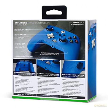 PowerA Enhanced Wired Controller For Xbox Series X - S - Blue