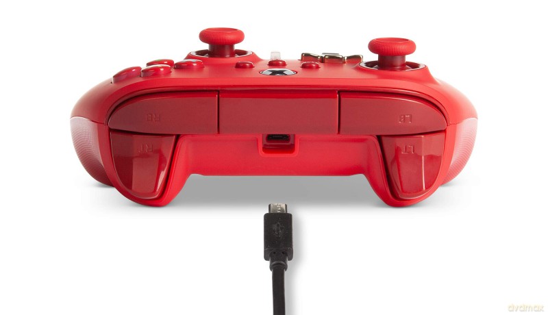 Pad przewodowy PowerA Enhanced Wired Controller For Xbox Series X - S - Red