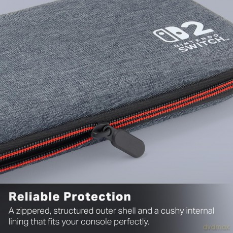 PowerA Slim Case for Nintendo Switch 2 - Dark Heather Grey