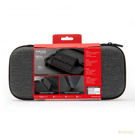 PowerA Slim Case for Nintendo Switch 2 - Dark Heather Grey
