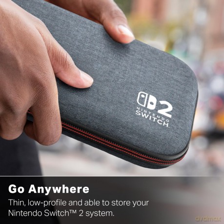 PowerA Slim Case for Nintendo Switch 2 - Dark Heather Grey