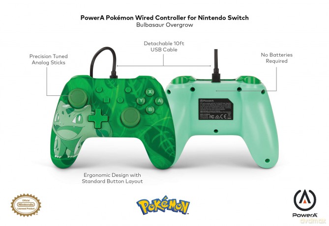 PowerA wired controller
