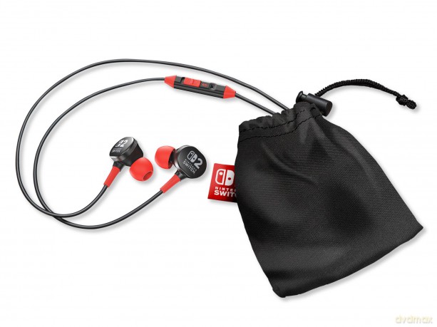 PowerA Wired Earbuds for Nintendo Switch 2- Black