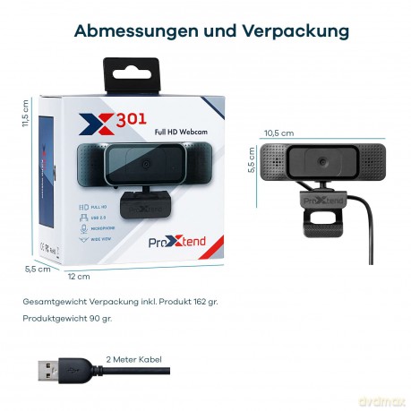 ProXtend - X301 Full HD Webcam