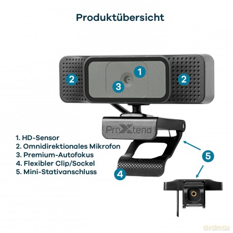ProXtend - X301 Full HD Webcam