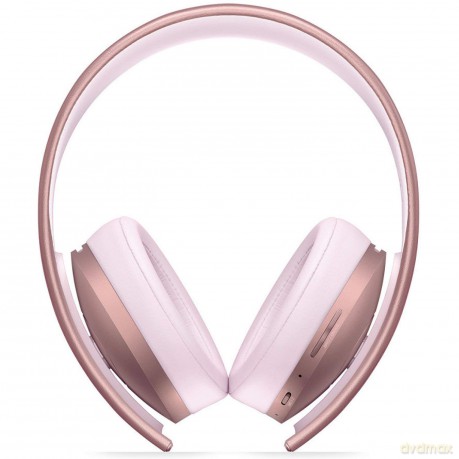 PS4 New Official Sony Gold Wireless Headset 7.1 (Rose Gold)