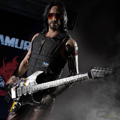 PureArts Cyberpunk 2077 - Johnny Silverhand Exclusive Statue Scale 1/4 [FIGURKA]