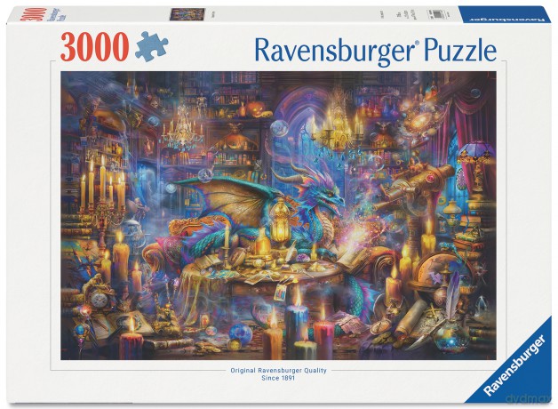 Ravensburger - Dragon's Library 3000p (12001418) [FIGURKA]