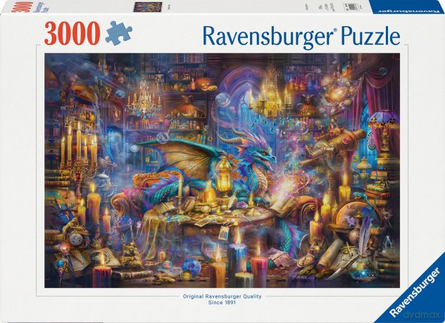 Ravensburger - Dragon's Library 3000p (12001418) [FIGURKA]