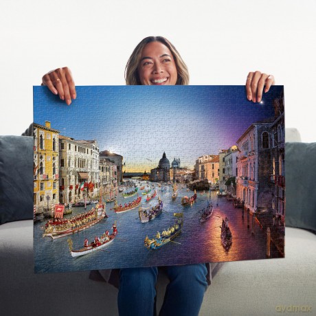 Ravensburger - Venice Day to Night 1000p (12001433) [FIGURKA]