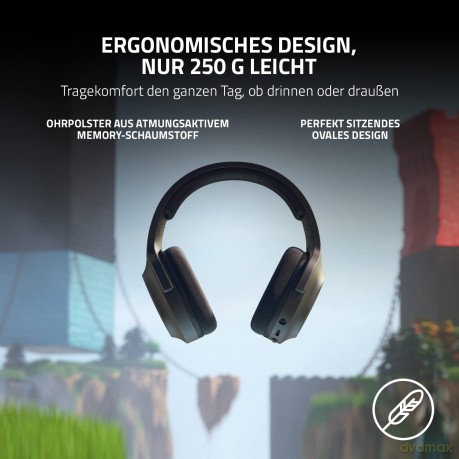 Razer - Barracuda X wireless gaming headset - Black