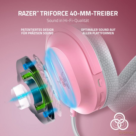 Razer - Barracuda X wireless gaming headset - Quartz