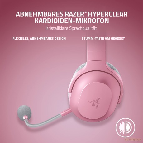 Razer - Barracuda X wireless gaming headset - Quartz