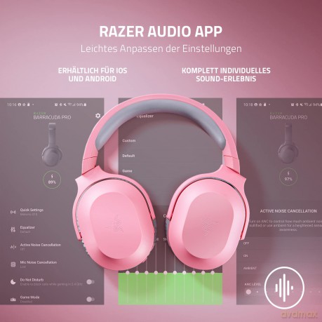 Razer - Barracuda X wireless gaming headset - Quartz