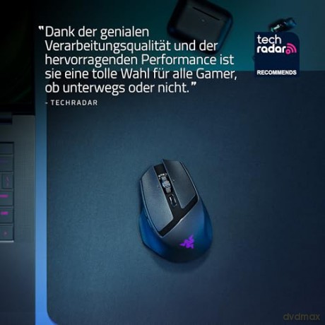 Razer - Basilisk Mobile - portable ergonomic wireless gaming mouse - Black
