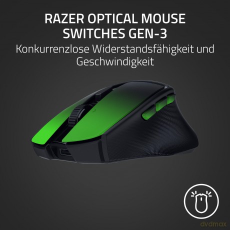 Razer - Basilisk Mobile - portable ergonomic wireless gaming mouse - Black