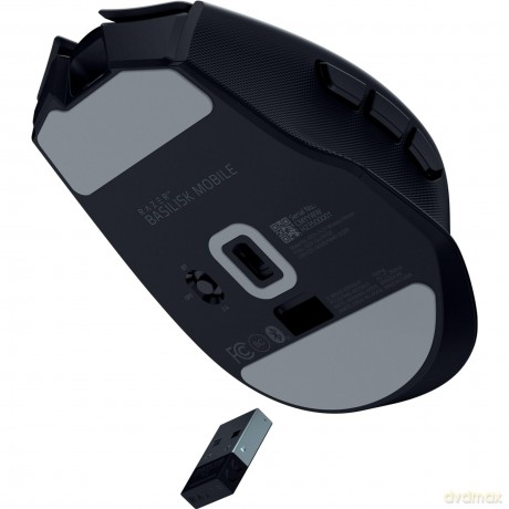 Razer - Basilisk Mobile - portable ergonomic wireless gaming mouse - Black