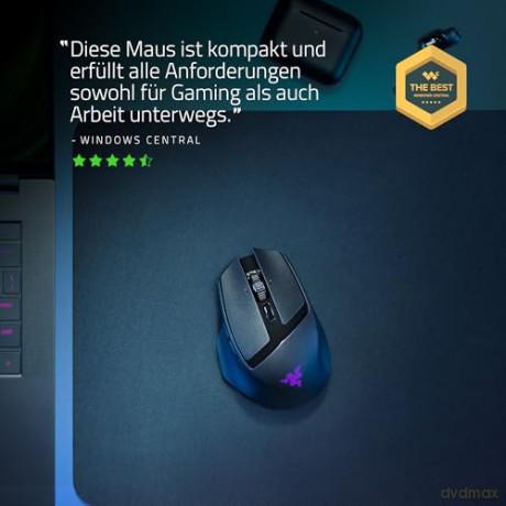 Razer - Basilisk Mobile - portable ergonomic wireless gaming mouse - Black