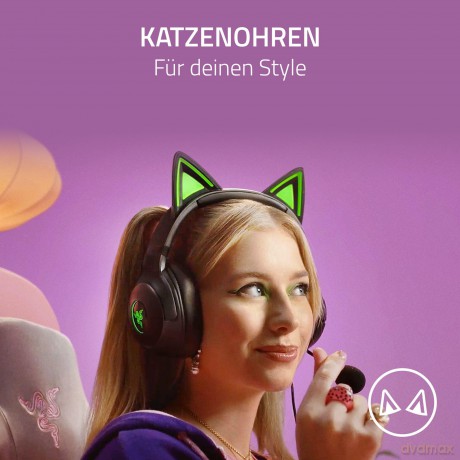 Razer - Kraken Kitty V2 - Black