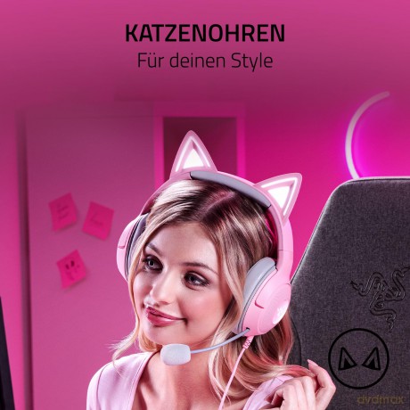 Razer - Kraken Kitty V2 - Quartz