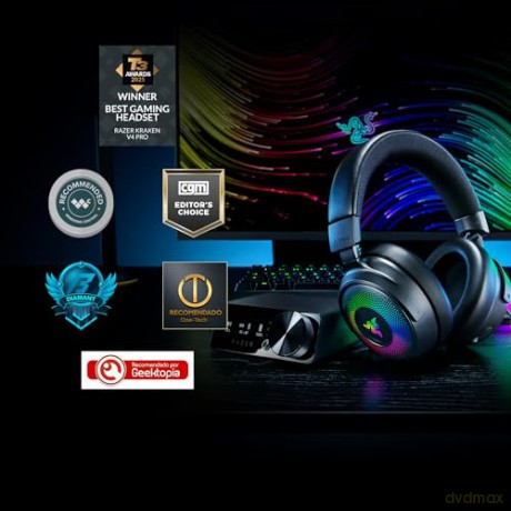 Razer - Kraken V4 Pro Black - wireless RGB headset