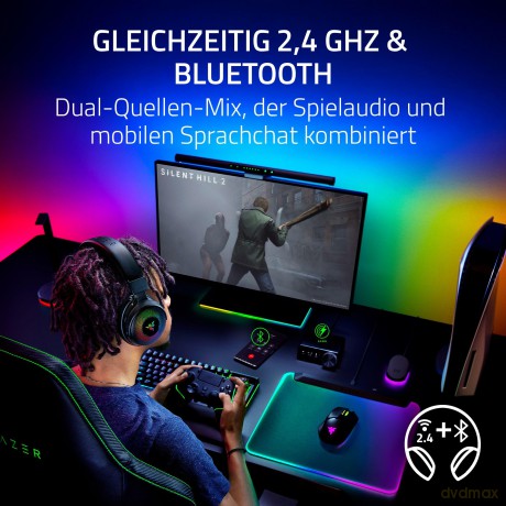 Razer - Kraken V4 Pro Black - wireless RGB headset