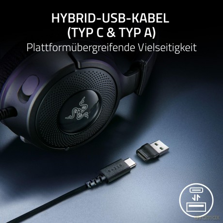 Razer - Kraken V4 X wired gaming headset