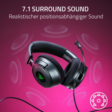 Razer - Kraken V4 X wired gaming headset