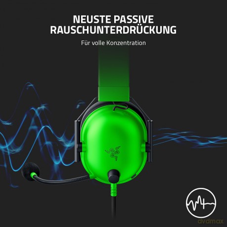 Razer BlackShark V2 X - Wired Esports Gaming Headset with 7.1 Surround