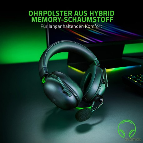 Razer BlackShark V2 X - Wired Esports Gaming Headset with 7.1 Surround