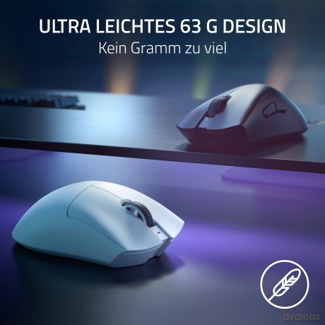 Razer DeathAdder V3 Pro Wireless - Ultra-Light Gaming Mouse with 30K Sensor